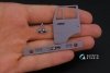 Quinta Studio QD35017 KAMAZ 4310 3D-Printed & coloured Interior on decal paper (for ICM kit) 1/35